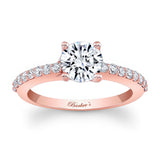 4 Prong Moissanite Engagement Ring
