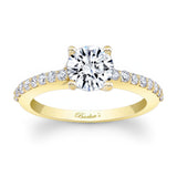 4 Prong Moissanite Engagement Ring