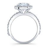 3.5 Carat Oval Moissanite Ring
