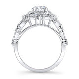 Vintage Baguette Engagement Ring
