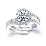 1 Carat Moissanite Bridal Set