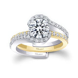 1 Carat Moissanite Bridal Set