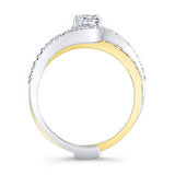 Half Carat Moissanite Bridal Set