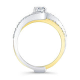 Half Carat Diamond Bridal Set