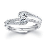 Half Carat Diamond Bridal Set