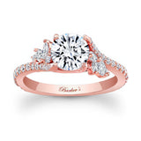1 Carat Round Moissanite Ring