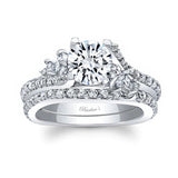 1 Carat Round Diamond Bridal Set