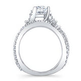 1 Carat Round Diamond Bridal Set