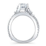 1 Carat Round Diamond Bridal Set