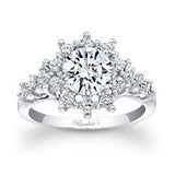 Vintage Moissanite Engagement Ring