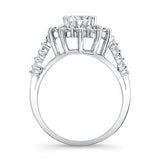 Vintage Moissanite Engagement Ring