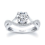 Split Shank Diamond Pave Ring