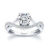 Split Shank Diamond Pave Ring