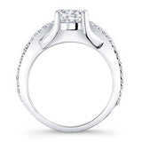 Split Shank Diamond Pave Ring