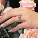 1 Carat Princess Cut Diamond Engagement Ring