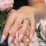 1 Carat Princess Cut Diamond Engagement Ring