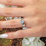 Solitaire Princess Diamond Ring
