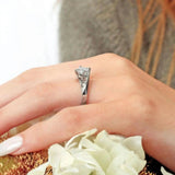Solitaire Princess Diamond Ring