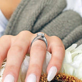 Solitaire Princess Diamond Ring