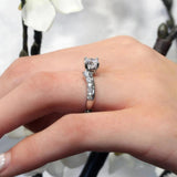 Classic Moissanite Ring