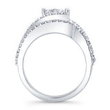 Split Shank Princess Cut Bridal Set