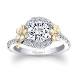 Flower Engagement Ring