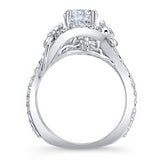 Flower Engagement Ring