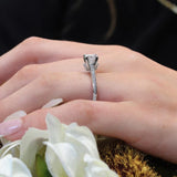 Channel Set Diamond Ring