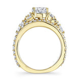 Vintage Marquise Moissanite Bridal Set