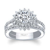 Moissanite Sunflower Bridal Set