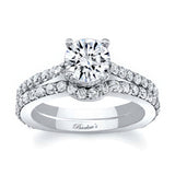 Traditional Moissanite Ring Set