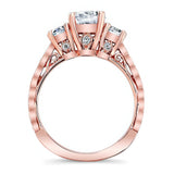 Vintage 3 Stone Diamond Ring