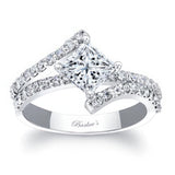 Kite Set Engagement Ring