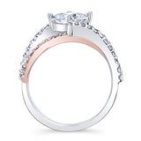 Kite Set Engagement Ring