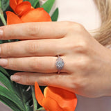 Diamond Cluster Ring