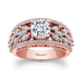 Vintage Lab Grown Diamond Cluster Ring
