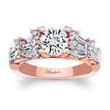 Baguette And Round Diamond Ring