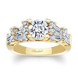 Baguette And Round Diamond Ring