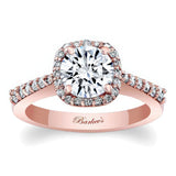Round Diamond Halo Ring