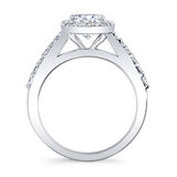 Round Diamond Halo Ring