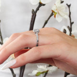 Round Diamond Halo Ring