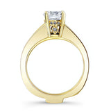 Interlock Moissanite Bridal Set