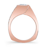 Princess Cut Channel Set Engagement Ring