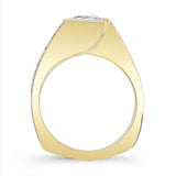Princess Cut Channel Set Engagement Ring