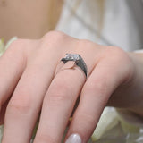 Princess Cut Channel Set Engagement Ring