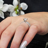 Moissanite Bridal Set
