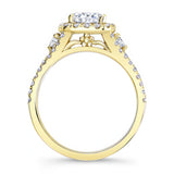 1.5 Carat Cushion Cut Diamond Ring