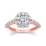 1 Carat Diamond Halo Ring