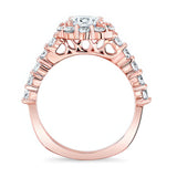 1 Carat Diamond Halo Ring