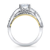 Cathedral Engagement Ring